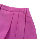 M+E' Short Tinta Unita con Elastico In Vita per Bambina UE1743J ROSA M+E' 