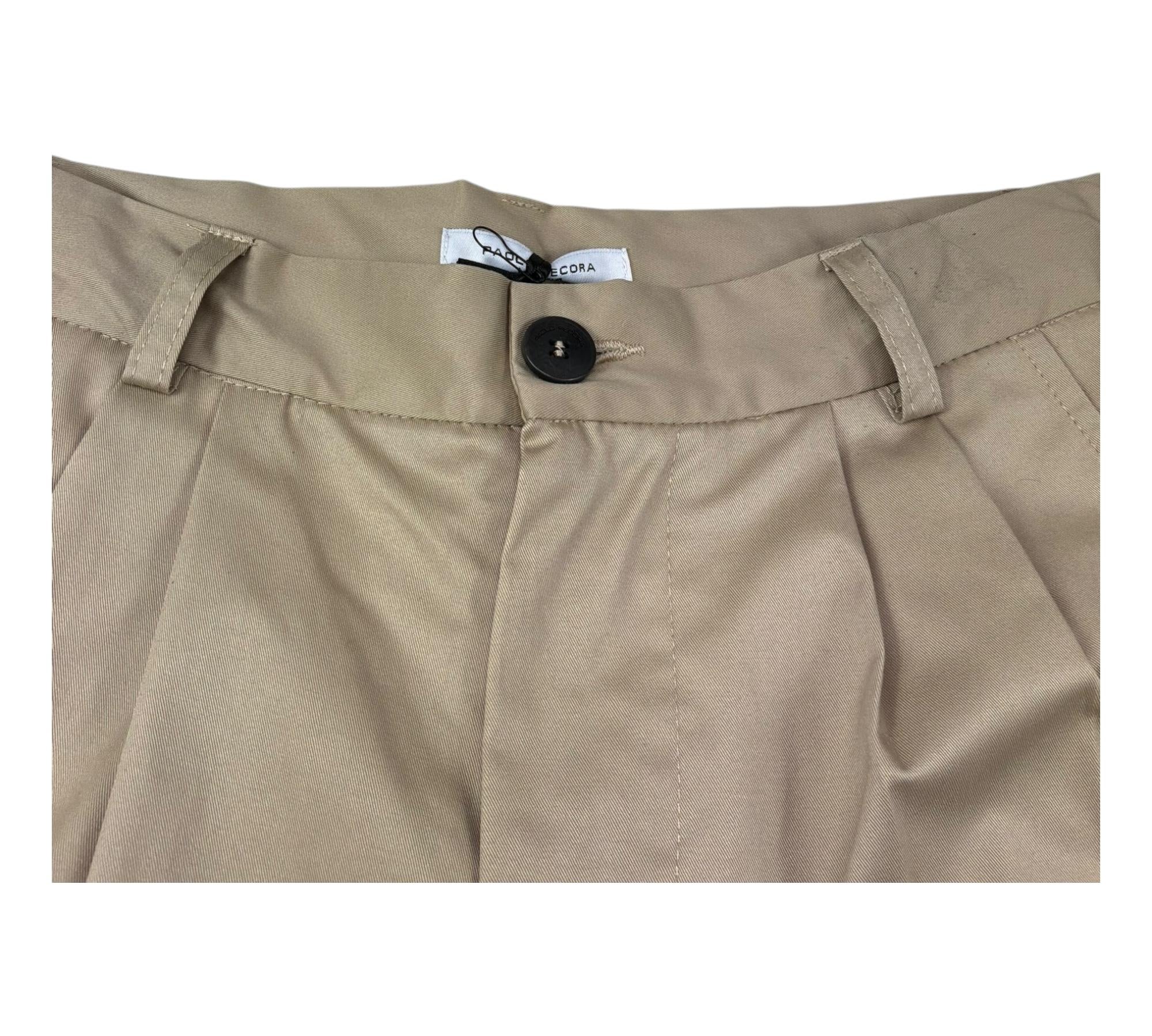 Paolo Pecora Pantalone Tinta Unita con Girovita Regolabile per Bambino P4247 BEIGE PAOLO PECORA 