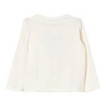 LIU JO shirt girocollo tinta unita con stampa in contrasto Panna per Neonata KF4068 PANNA LIU JO 