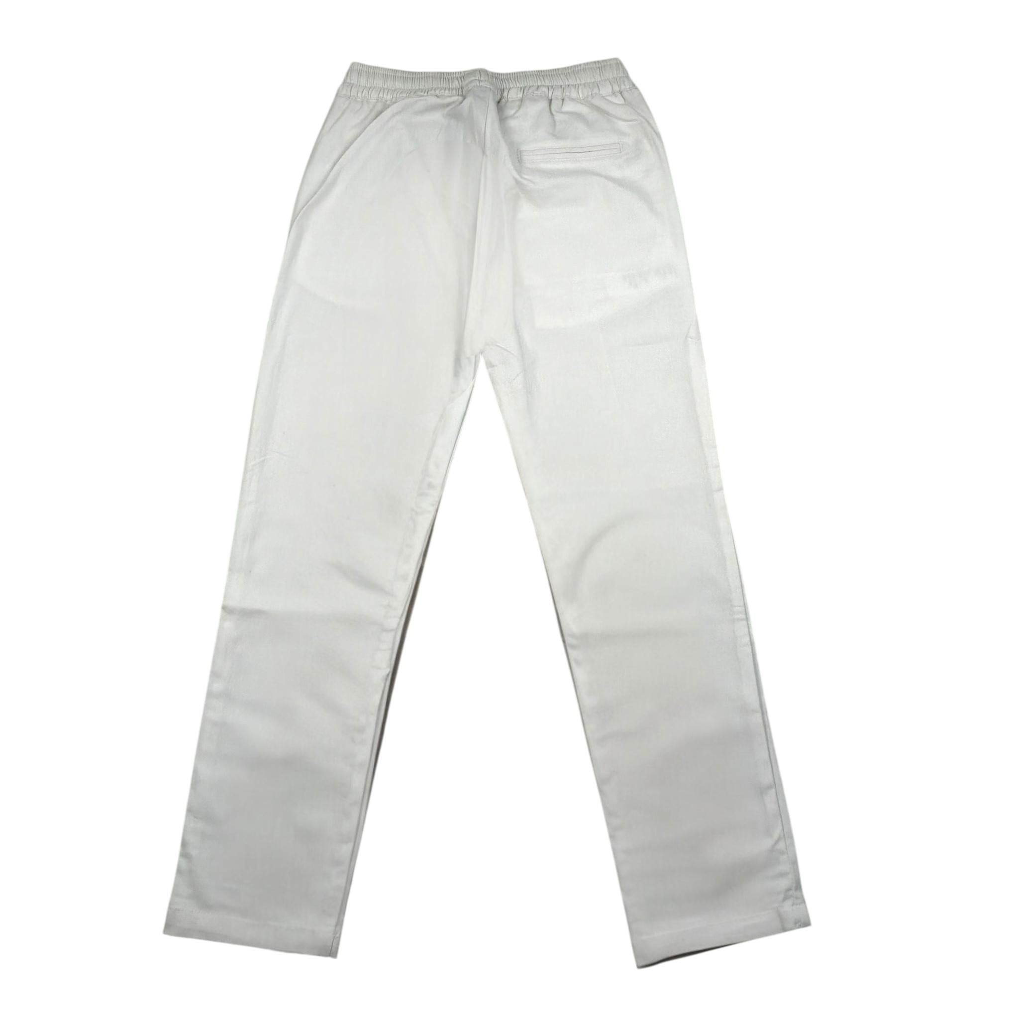 Daniele Alessandrini Pantalone Tinta Unita con Elastico In Vita per Bambino 1235P00016X PANNA DANIELE ALESSANDRINI 