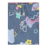 BillIEBLUSH jeans tinta unita con stampe in contrasto Azzurro per Neonata U20408 AZZURRO BillIEBLUSH 