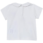 Liu Jo T-Shirt Girocollo Tinta Unita con Stampe per Neonata HA5045X BIANCO LIU JO 