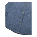 NUPKEET camicia manica lunga tinta unita Blu per Bambino 34NK539 BLU NUPKEET 