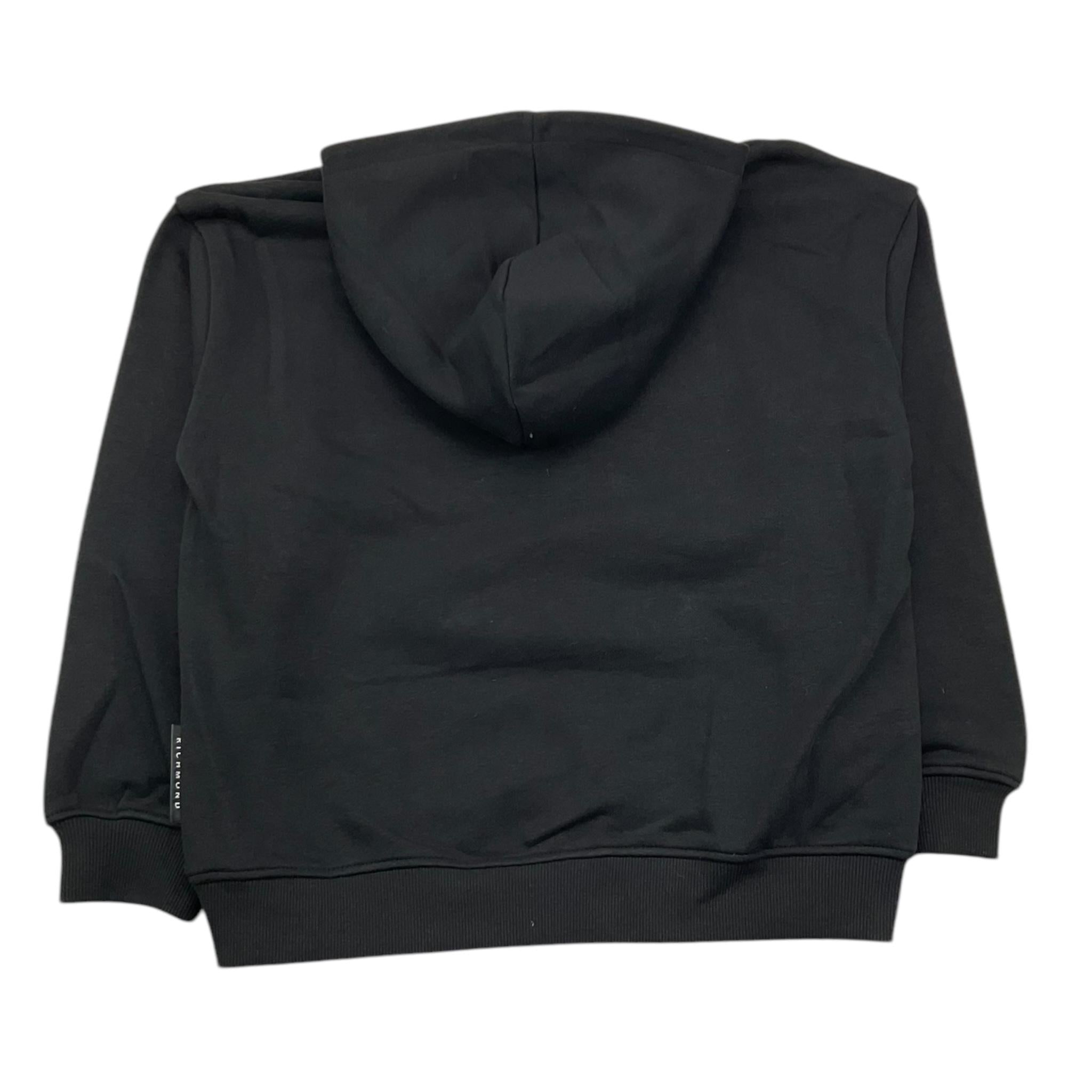 JOHN RICHMOND felpa chiusa con cappuccio tinta unita Nero per Bambina RGA25163FE NERO JOHN RICHMOND 