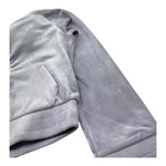 Juicy Couture Felpa Tinta Unita con Zip E Cappuccio per Bambina JBX6604 LILLA JUICY COUTURE 