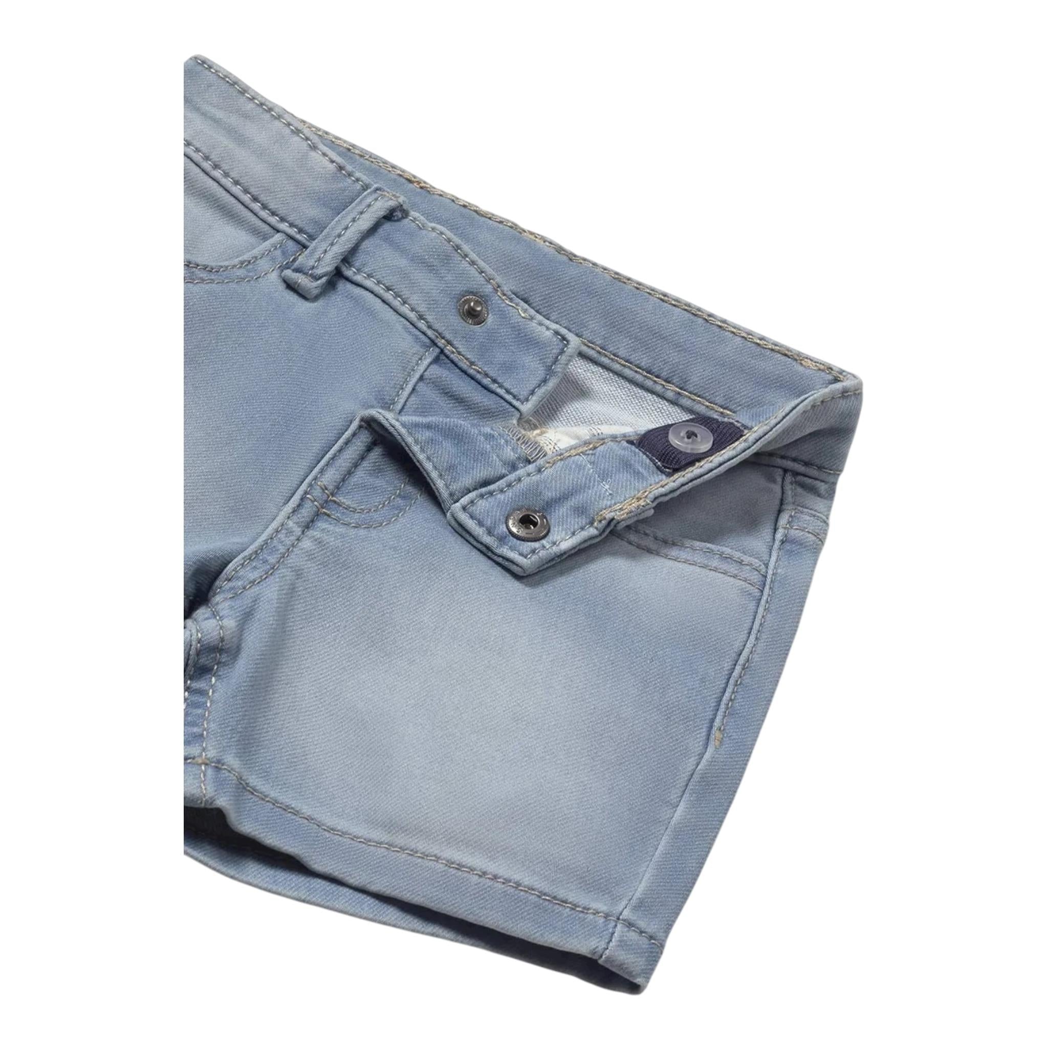 Mayoral Bermuda In Denim Tinta Unita per Neonato 1246 AZZURRO MAYORAL 