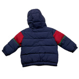 TRUSSARDI giubbino tinta unita con cappuccio Blu per Neonato TIA25028PI BLU TRUSSARDI 