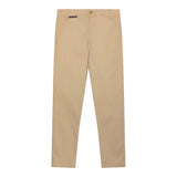 Tommy Hilfiger Pantalone tinta unita con Girovita Regolabile Beige per Bambino KB0KB08609T BEIGE TOMMY HILFIGER 