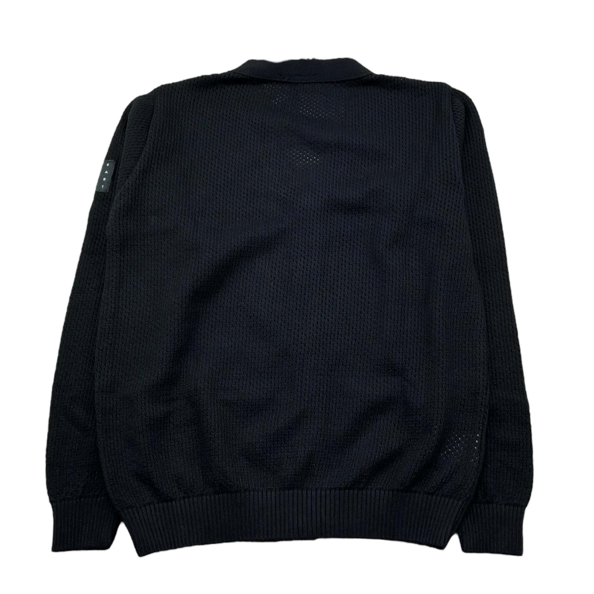 Daniele Alessandrini Cardigan Tinta Unita Traforato per Bambino 1235W00325 NERO DANIELE ALESSANDRINI 