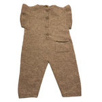 WEDOBLE salopette tinta unita girmanica Beige per Neonata I2406310 BEIGE WEDOBLE 