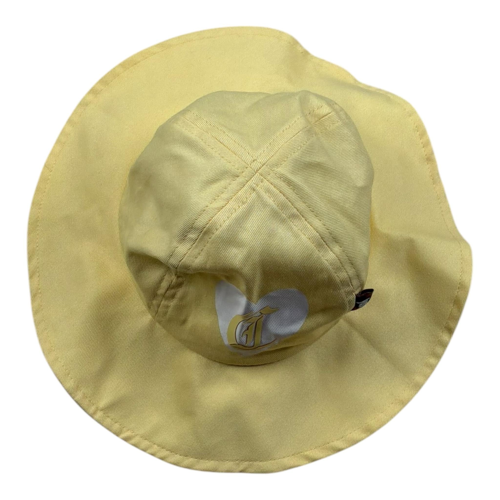 Just Cavalli Cappello Modello Pescatore Tinta Unita per Neonata JIP26075HA GIALLO JUST CAVALLI 