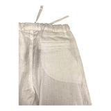 Little Bear Pantalone Tinta Unita A Palazzo Bianco Per Bambina