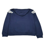 Guess Felpa tinta unita con Cappuccio E Stampa Blu per Bambino L91Q09 BLU GUESS 