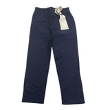 Cesare Paciotti Pantalone Tinta Unita Con Elastico In Vita Blu Per Bambino