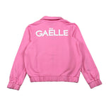 Gaelle Felpa tinta unita con Zip Rosa per Bambina 2745F00515 ROSA GAELLE 