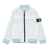 Stone Island Giubbino Tinta Unita con Zip per Bambino K1S164100003 AZZURRO STONE ISLAND 