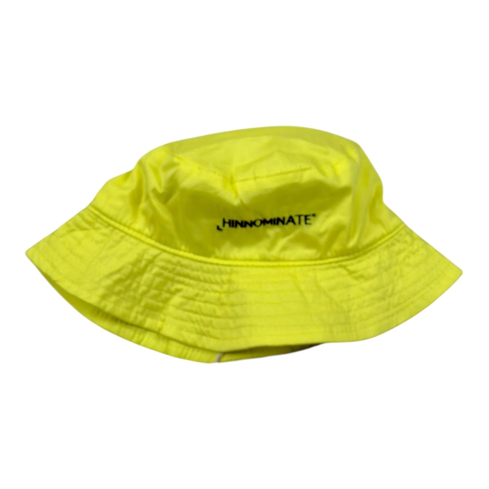Hinnominate Cappello Modello Pescatore Tinta Unita con Stampa per Bambina 36UXCAP0191 GIALLO HINNOMINATE 
