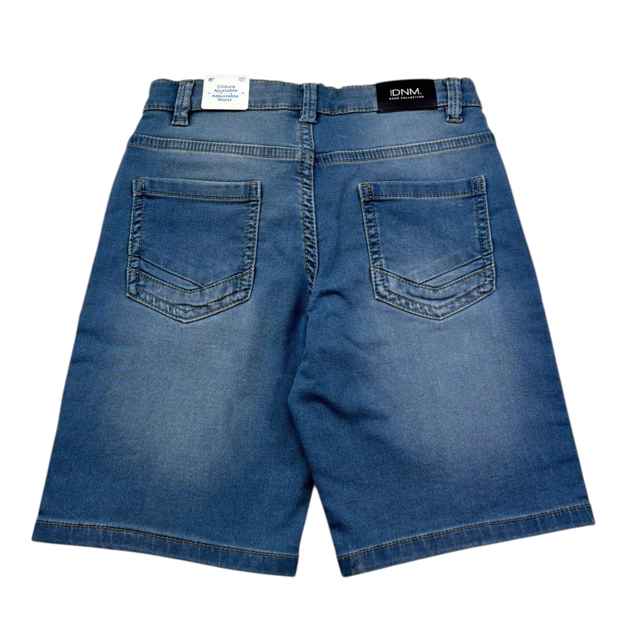 Mayoral Bermuda In Denim Tinta Unita con Girovita Regolabile per Bambino 3218 BLU MAYORAL 