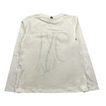 DIXIE shirt gircollo tinta unita cn stampa logo Bianco per Bambina ML32030G67 BIANCO DIXIE 