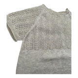 Wedoble Pagliaccetto Mezza Manica Tinta Unita per Neonato V2506305B BEIGE WEDOBLE 