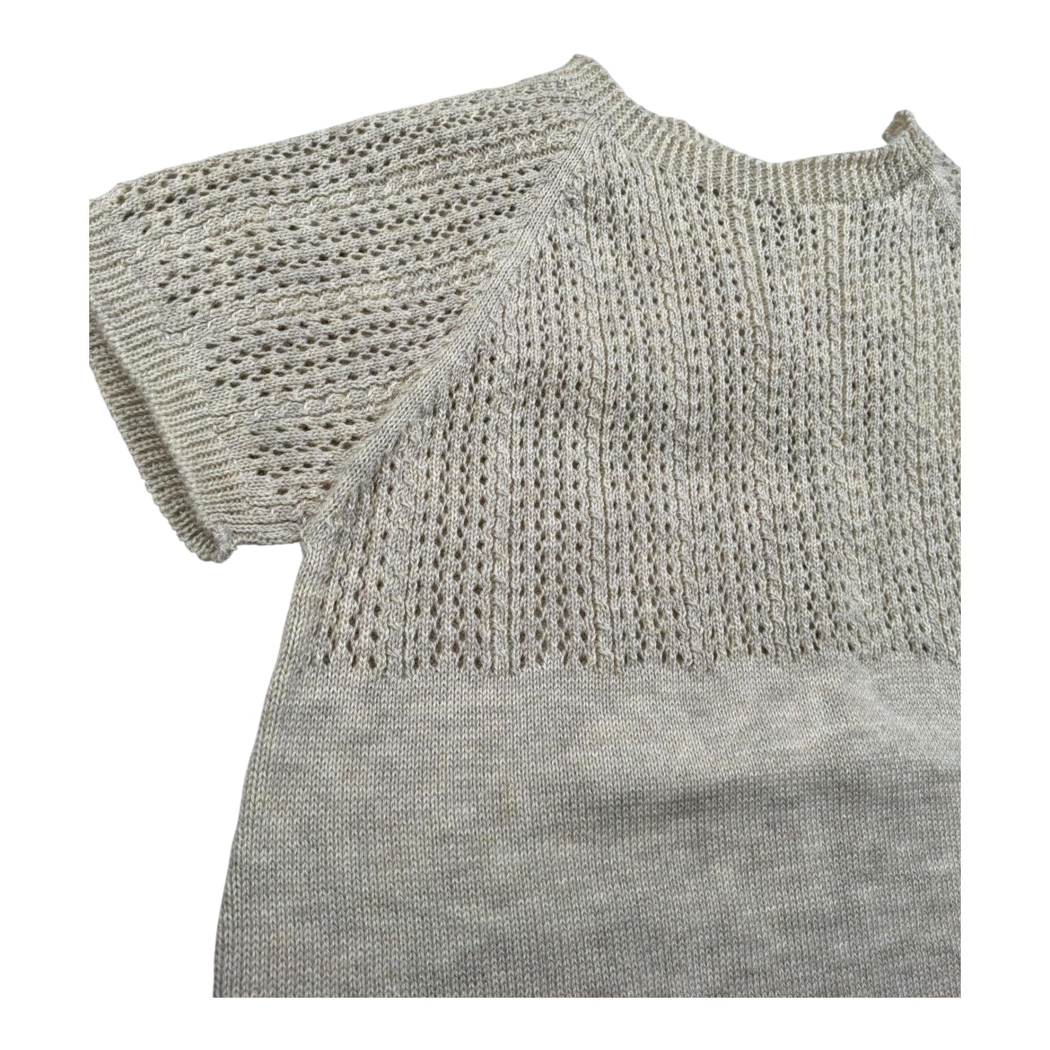 Wedoble Pagliaccetto Mezza Manica Tinta Unita per Neonato V2506305B BEIGE WEDOBLE 