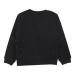 JOHN RICHMOND felpa girocollo tinta unita con stampa Nero per Neonata RIA24020FE NERO JOHN RICHMOND 