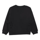 JOHN RICHMOND felpa girocollo tinta unita con stampa Nero per Neonata RIA24020FE NERO JOHN RICHMOND 