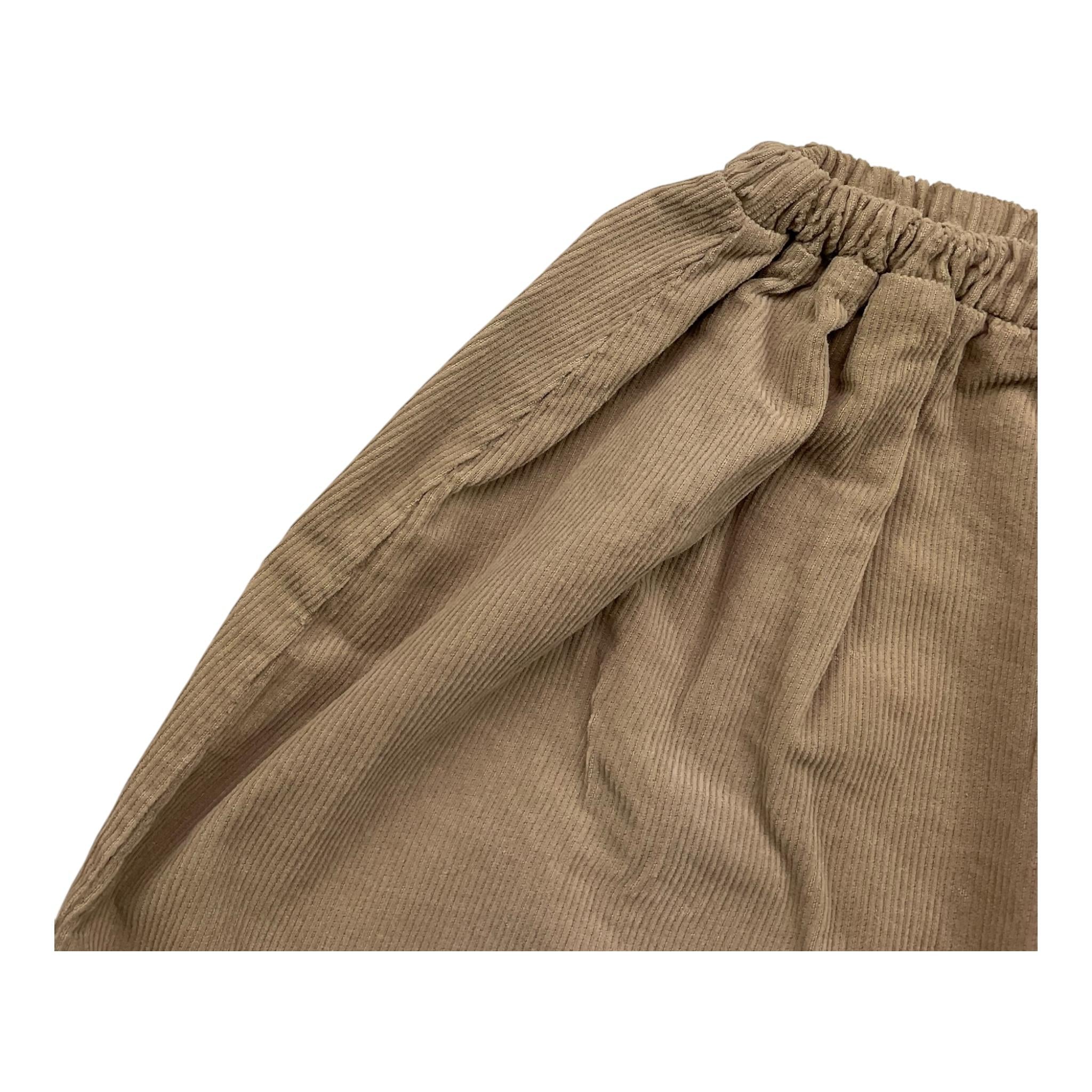 ZERO AMPERE bermuda tinta unita con elastico in vita Fango per Neonato DAVID FANGO ZERO AMPERE 