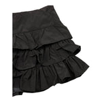 U+è BY MISS GRANT gonna tinta unita cn balze Nero per Bambina UE1531 NERO U+è BY MISS GRANT 