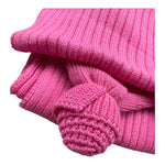 MISS BLUMARINE sciarpa tinta unita con rose Rosa per Bambina IF31822 ROSA MISS BLUMARINE 