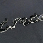 Manila Grace T-Shirt Girocollo Tinta Unita con Stampa per Bambina 162TMJS25 NERO MANILA GRACE 