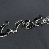 Manila Grace T-Shirt Girocollo Tinta Unita con Stampa per Bambina 162TMJS25 NERO MANILA GRACE 