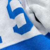 GUESS maglia tinta unita con stampa zip e cappuccio Cobalto per Neonato N4YR01Z2HH0XN COBALTO GUESS 