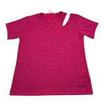 Vicolo T-Shirt tinta unita Brillantinata Fuxia per Bambina 3146M00124 FUXIA VICOLO 