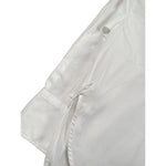 Dondup Camicia Manica Lunga Tinta Unita con Ricamo Logo per Bambina DFCA037XX BIANCO DONDUP 