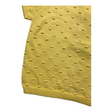 Wedoble T-Shirt Girocollo Tinta Unita Giallo Per Neonata