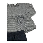 LALALU' completo 2 pezzi shirt-leggins Nero per Neonata CML8N NERO LALALU' 