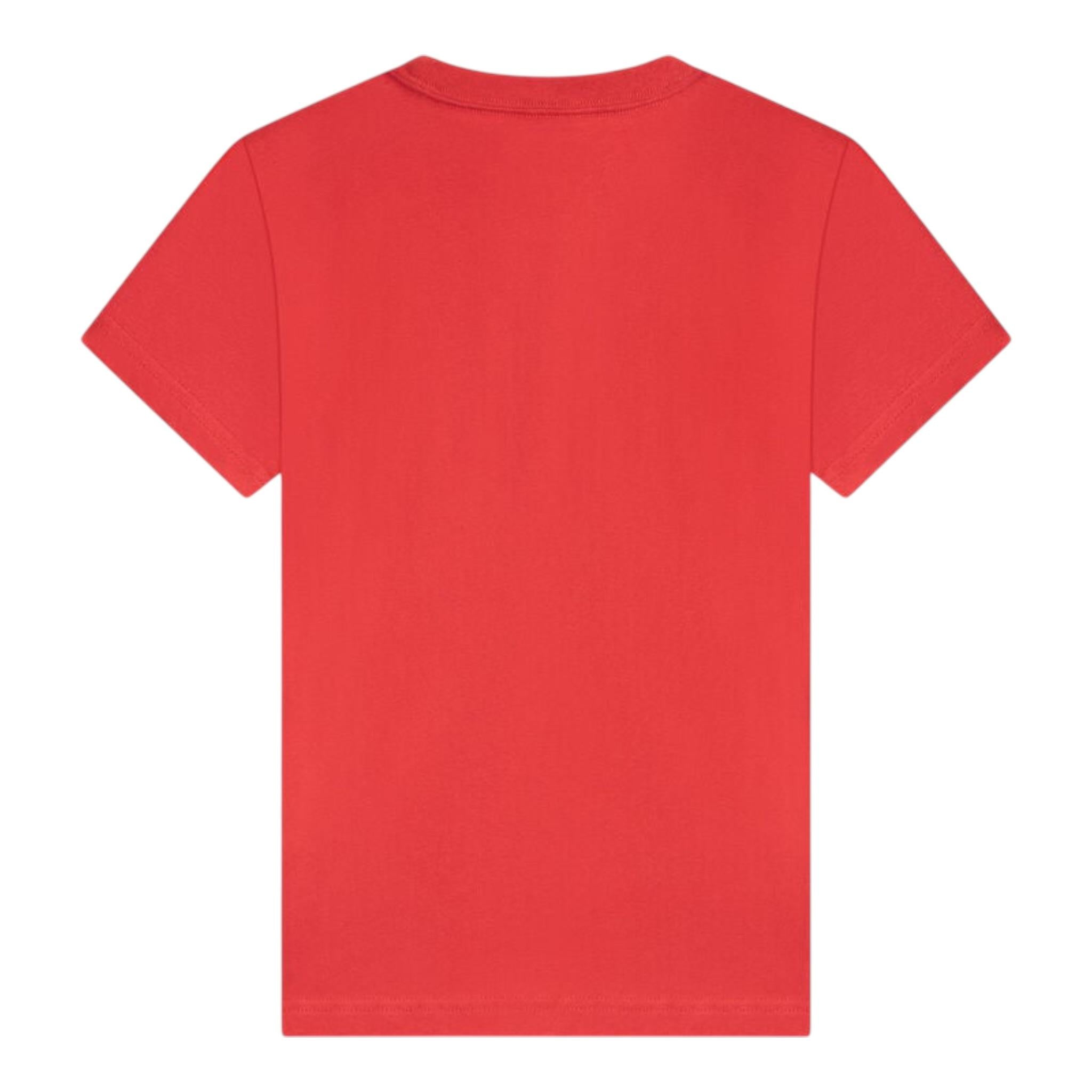 Levi'S T-Shirt Girocollo Tinta Unita con Stampa per Bambino 8EA100 ROSSO LEVI'S 