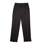 John Richmond Pantalone Tinta Unita con Girovita Regolabile per Bambino RBP25233PA NERO JOHN RICHMOND 