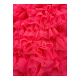 Twinset Top Tinta Unita Con Tulle Fuxia Per Bambina