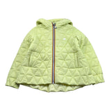 K-Way Giubbino Tinta Unita con Zip E Cappuccio per Bambina K6132LW VERDE K-WAY 