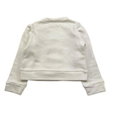 ELISABETTA FRANCHI felpa girocollo tinta unita con applicazione fiocco Bianco per Bambina EFFE71 BIANCO ELISABETTA FRANCHI 