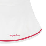 Monnalisacostume Tinta Unita con Stampa per Neonata 19E066N BIANCO MONNALISA 