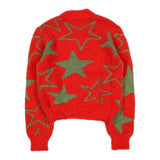 KAOS maglia tinta unita con stampa stelle Arancione per Bambina KS033 ARANCIONE KAOS 