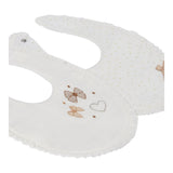 Mayoral Set 2 Pezzi Bavette Tinta Unita per Neonata 9150 BIANCO MAYORAL 