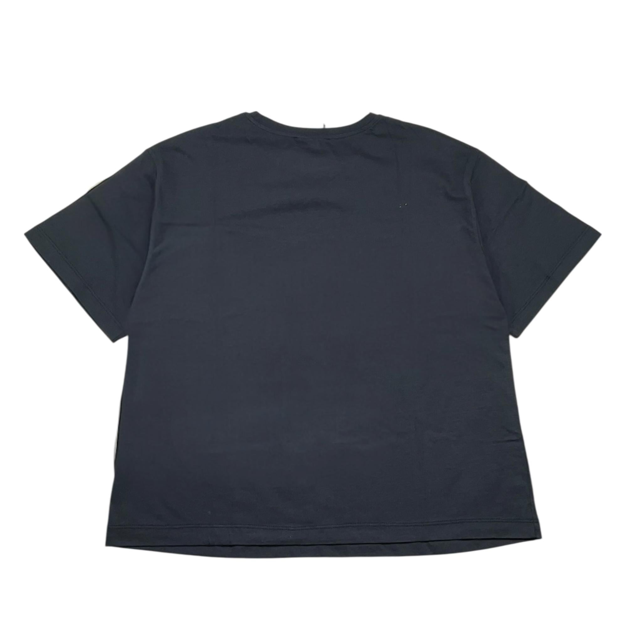 Philosophy T-Shirt Girocollo Tinta Unita con Stampa per Bambina I1E605 NERO PHILOSOPHY 