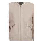 Eleventy Giubbino Tinta Unita con Zip per Bambino EW2P27 BEIGE ELEVENTY 