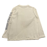 U.S. POLO ASSN shirt girocollo tinta unita con logo Bianco per Bambino US40568 BIANCO U.S. POLO ASSN 