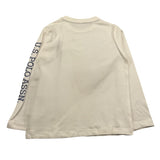 U.S. POLO ASSN shirt girocollo tinta unita con logo Bianco per Bambino US40568 BIANCO U.S. POLO ASSN 