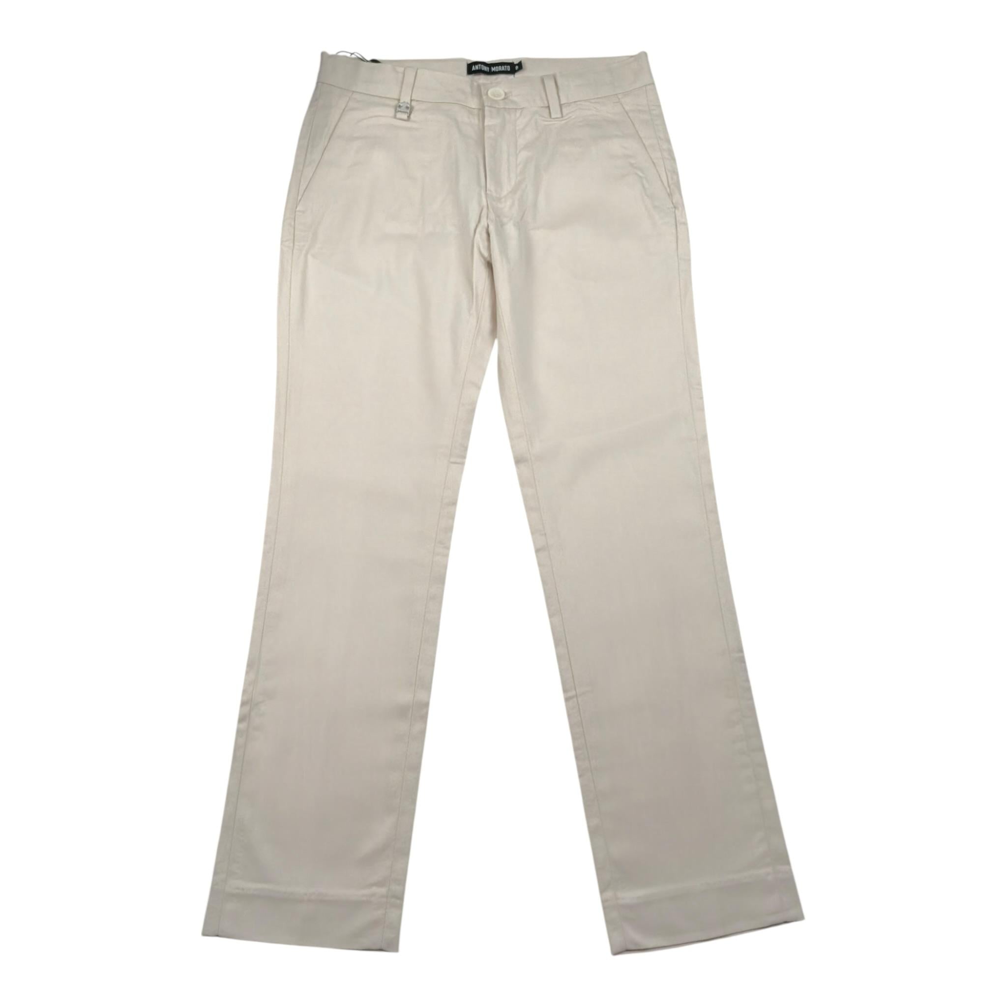 Antony Morato Pantalone Tinta Unita con Girovita Regolabile per Bambino MKTS00013X BEIGE ANTONY MORATO 